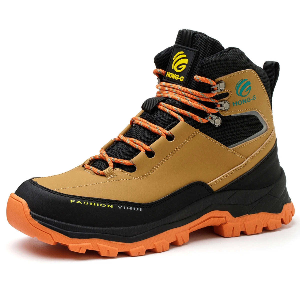 VEIGAR Men's Protective Steel Toe Safety Work Boots
