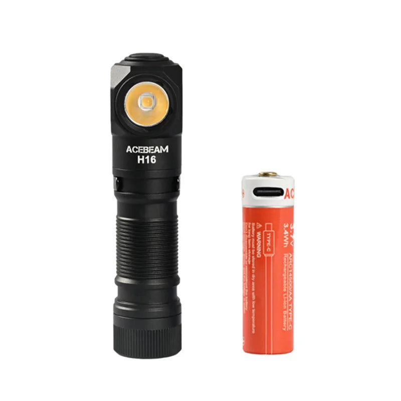 Acebeam H16 Right Angle LED Headlamp 1000 Lumens EDC Flashlight