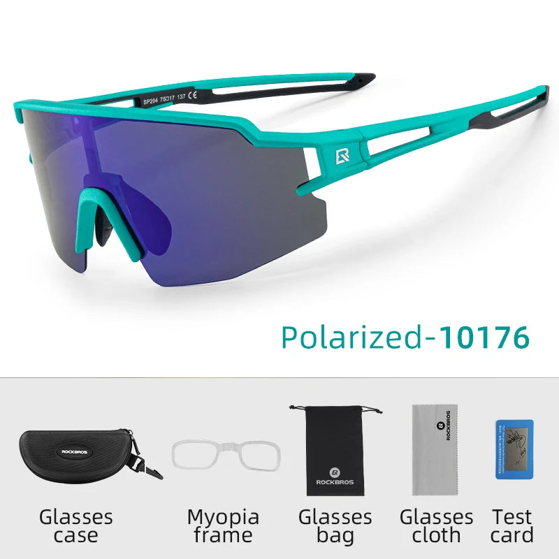 Rockbros Cycling Sunglasses Polarized UV400 Outdoor Sports Eyewear