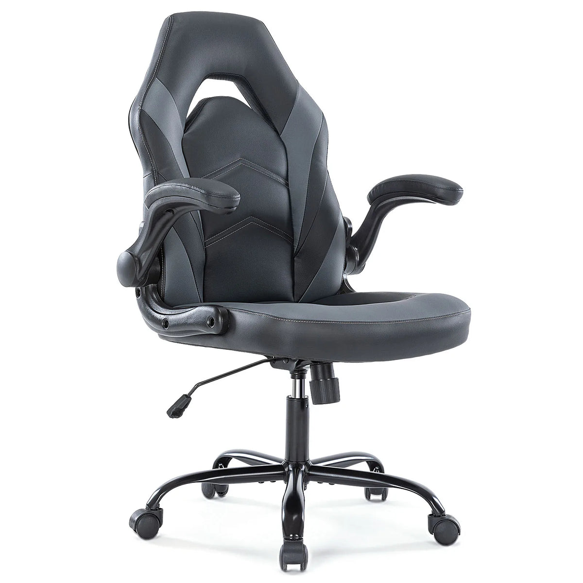 JHK Ergonomic Adjustable Gaming Chair With Flip Up Arms