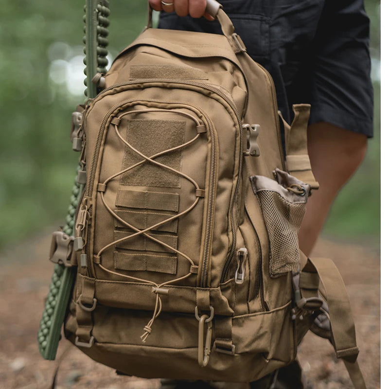 LQARMY Outdoor Tactical Backpack For Hiking Travel And Camping
