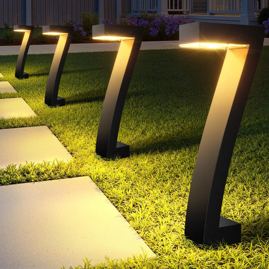 IP65 Waterproof LED Solar Path Lights For Garden Walkway Decor