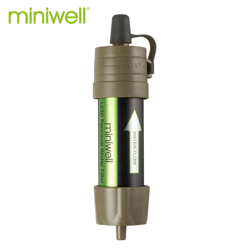 Miniwell L630 Personal Water Filter Straw For Camping Survival