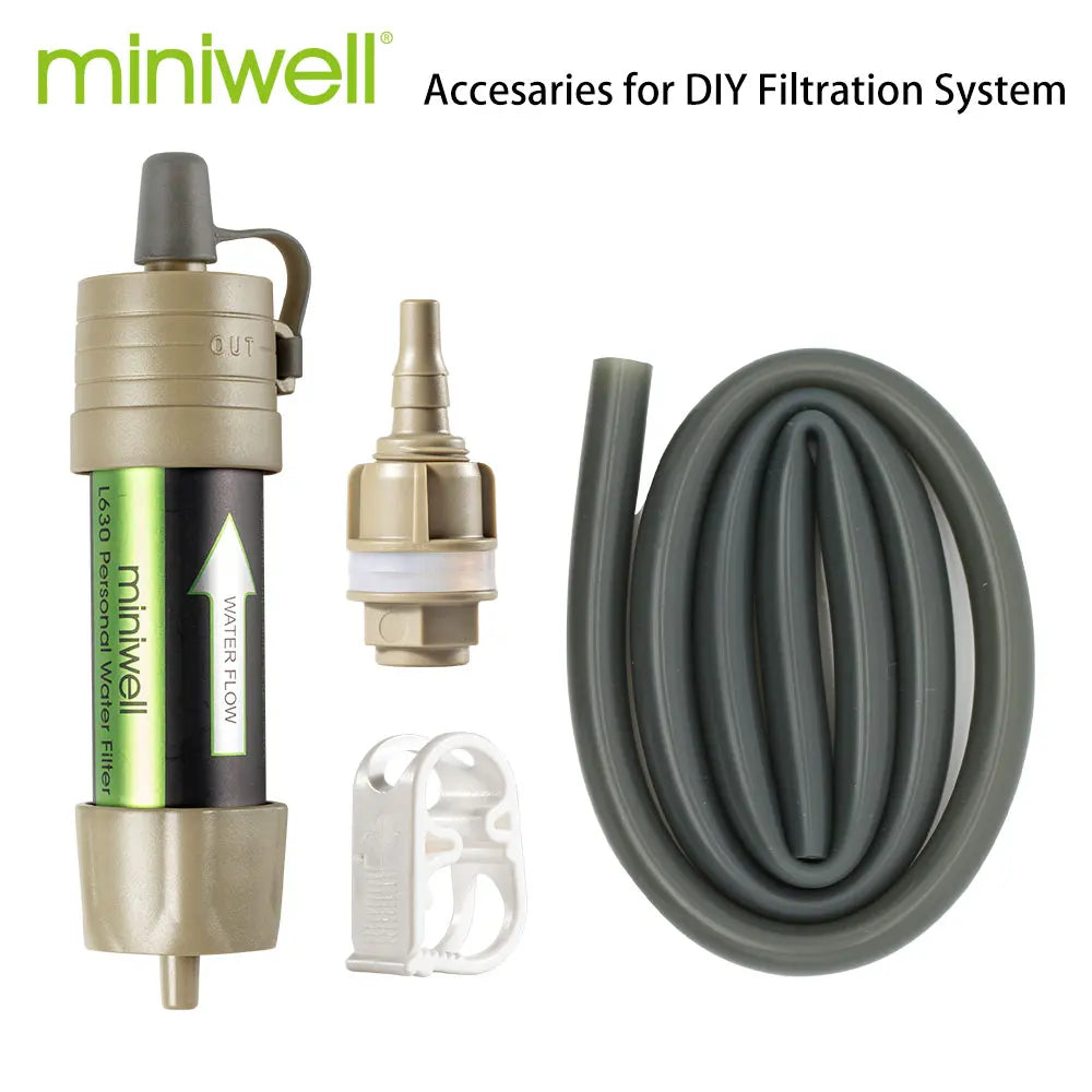 Miniwell L630 Personal Water Filter Straw For Camping Survival