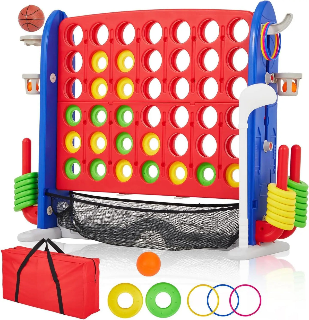 TWISTER.CK Giant Four In A Row Indoor Outdoor Family Game