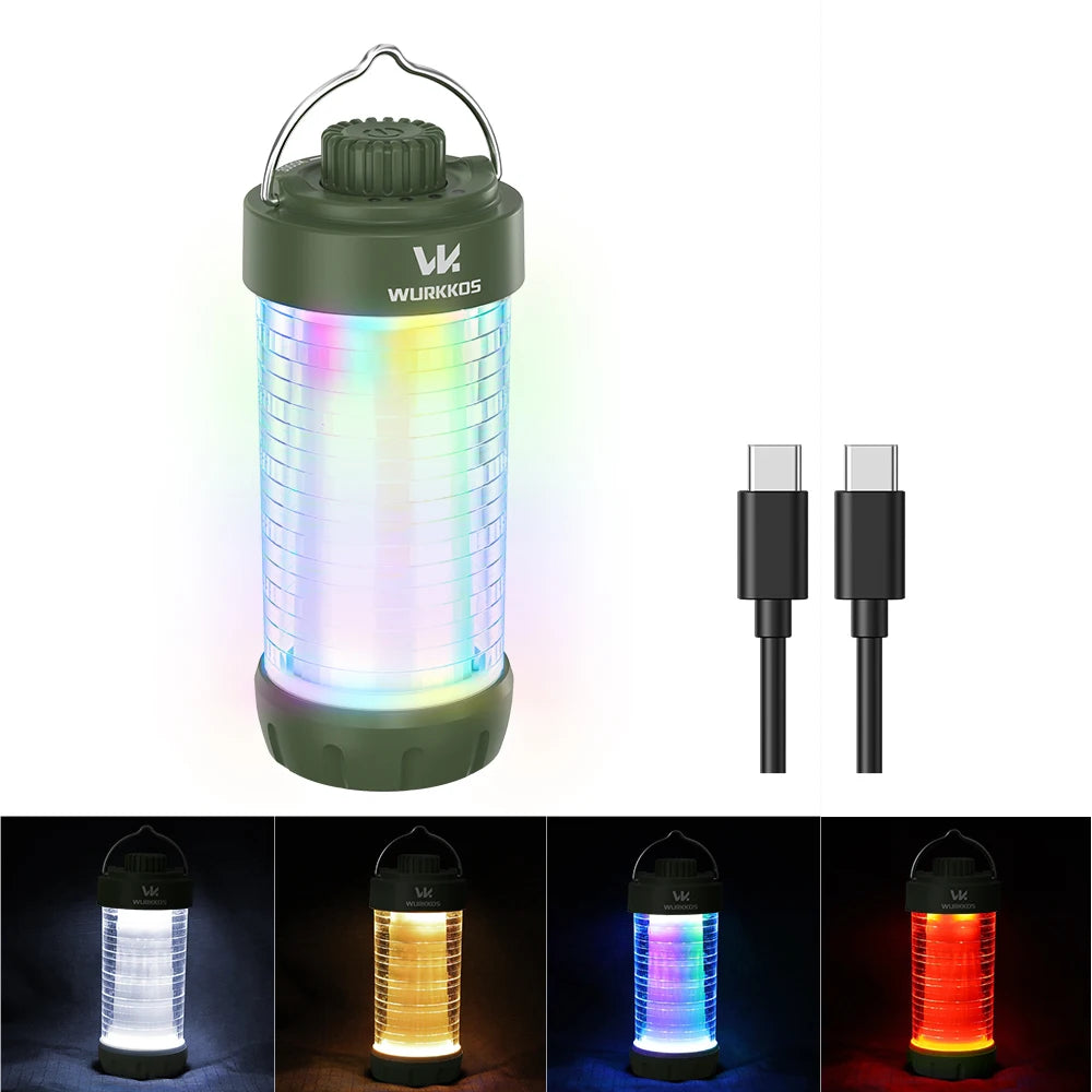 Wurkkos Cl01 550lm Waterproof Rechargeable Led Camping Lantern