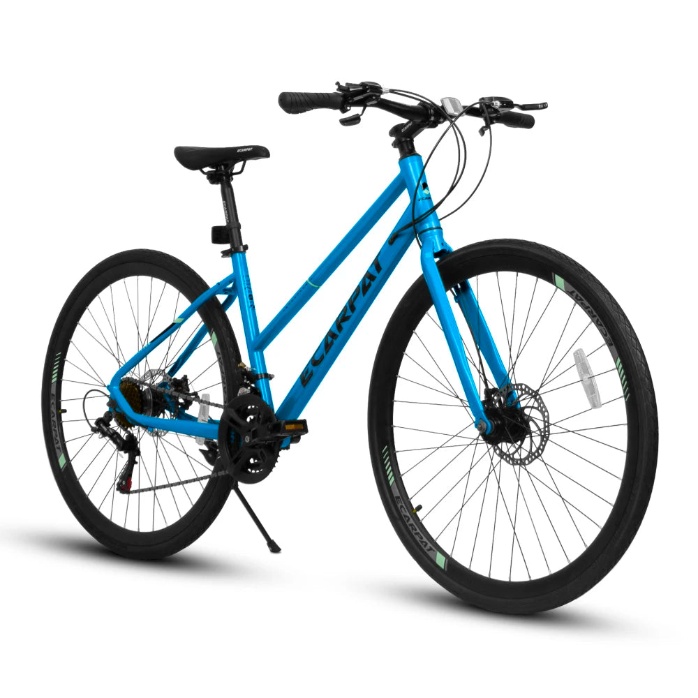 Adult Road Bike With 21 Speed Gears And Dual Disc Brakes