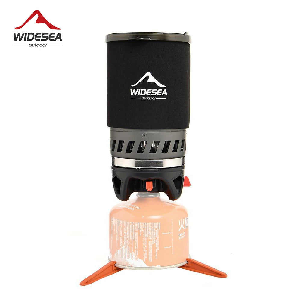 Widesea Camping Cooking System With Heat Exchanger Aluminum Alloy