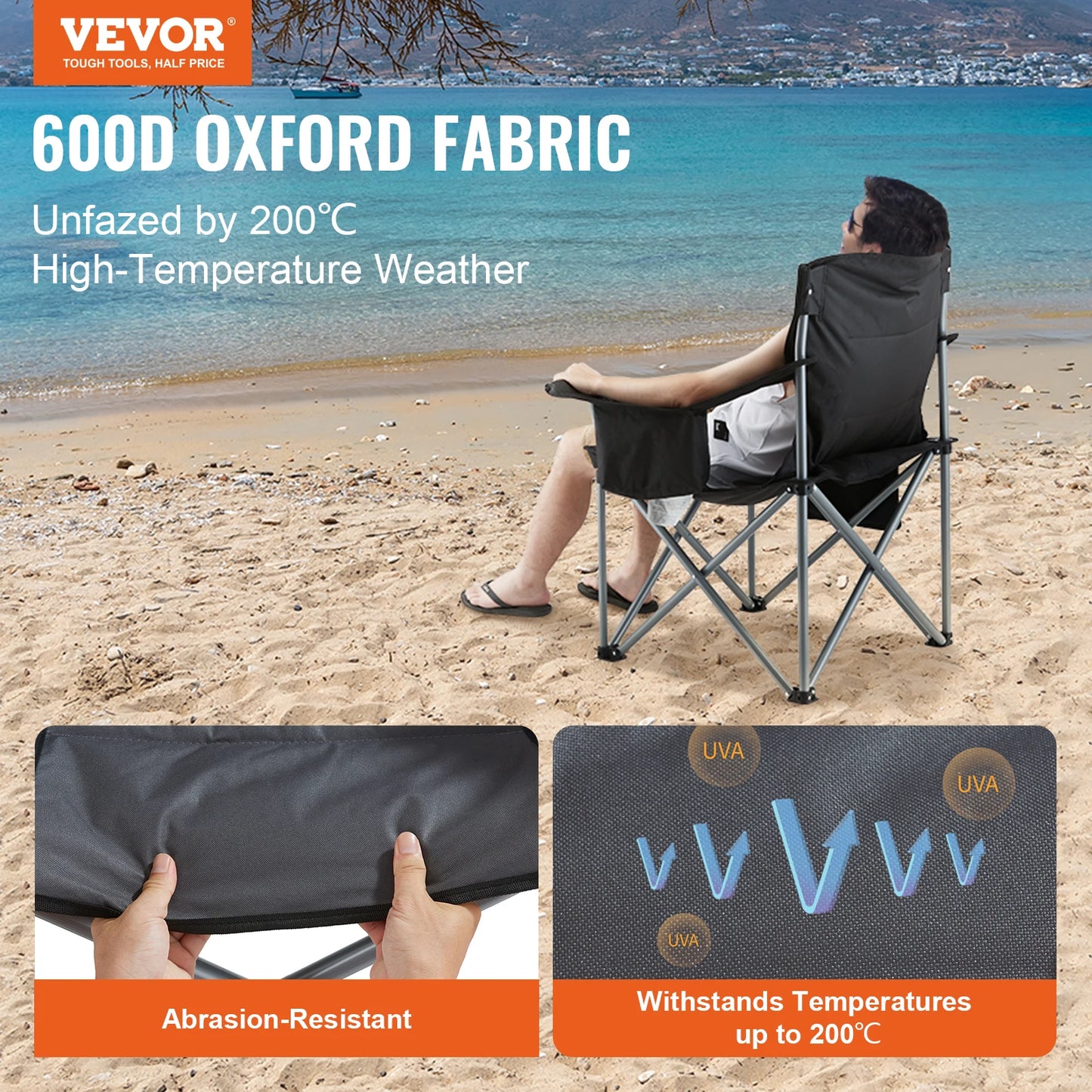 SucceBuy Ultralight Outdoor Camping Chair For Beach Hiking And Fishing
