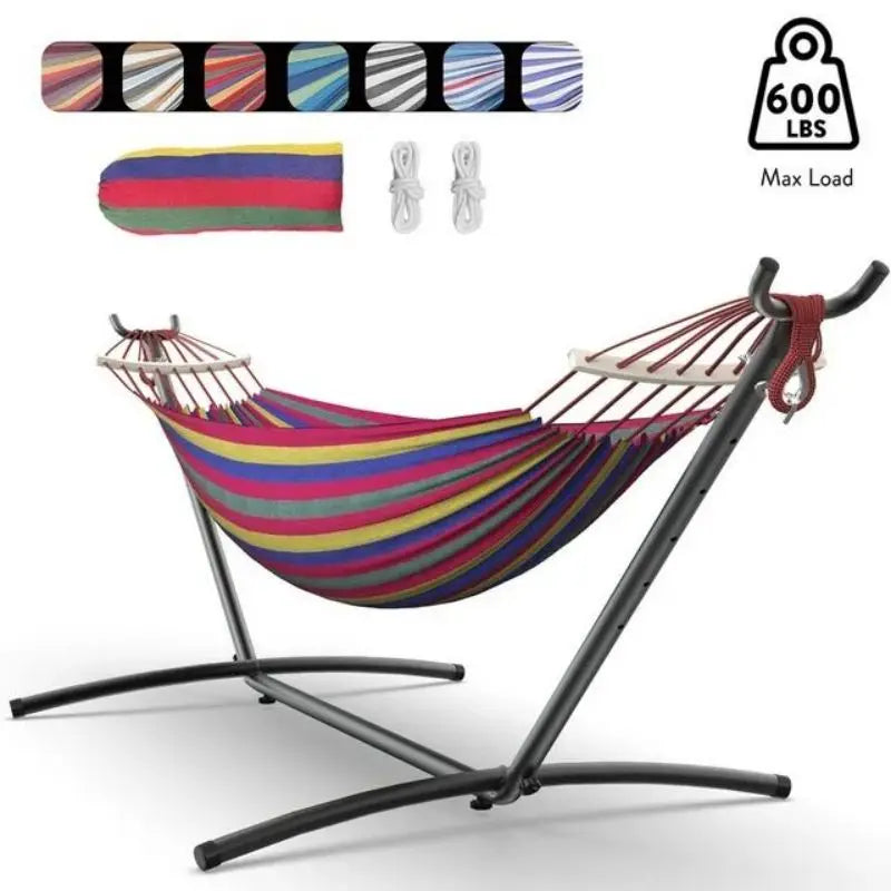 Gyroor Heavy Duty Adjustable Hammock Stand With Carry Bag