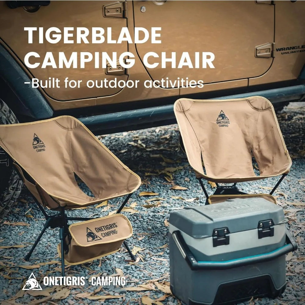 XIUWO Ultralight Foldable Wood Camping Chair For Hiking