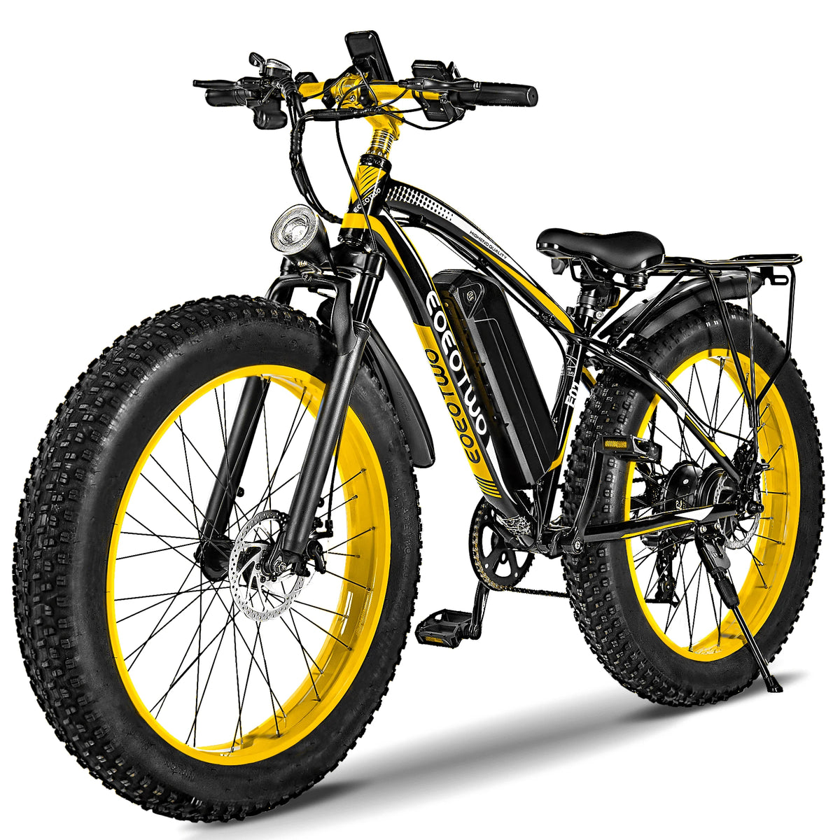 EOEOTWO Heavy Duty Electric Bicycle With Front Suspension