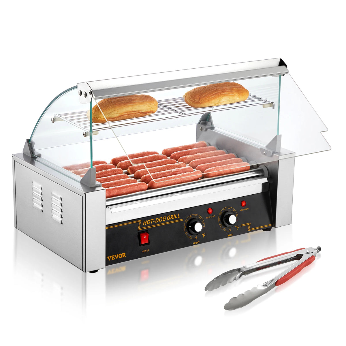 SucceBuy Commercial Electric Hot Dog Roller Sausage Maker For Parties