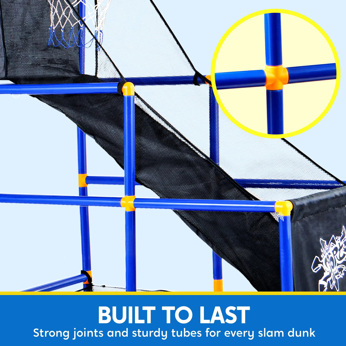 Joyfy LED Scoring Arcade Basketball Game Adjustable Height Hoop