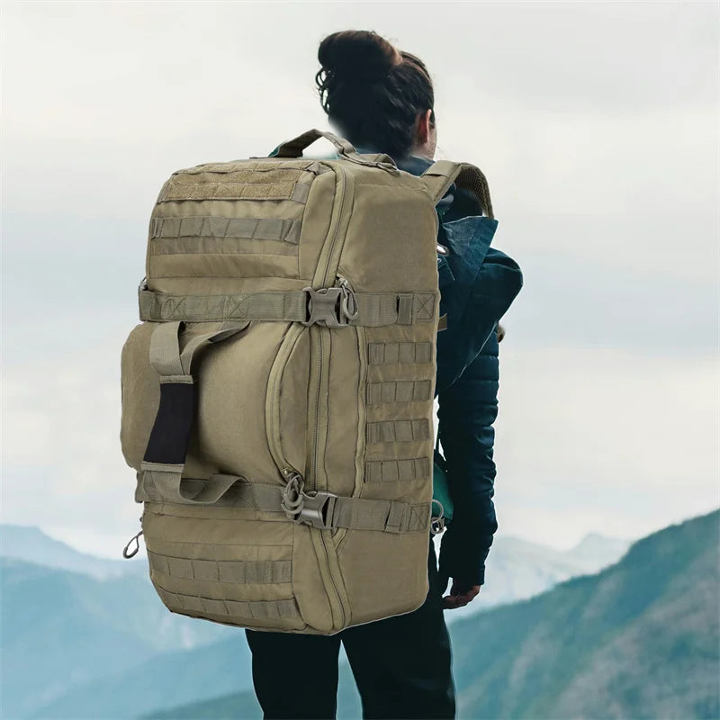 LQARMY Molle Tactical Backpack For Outdoor Hiking Travel