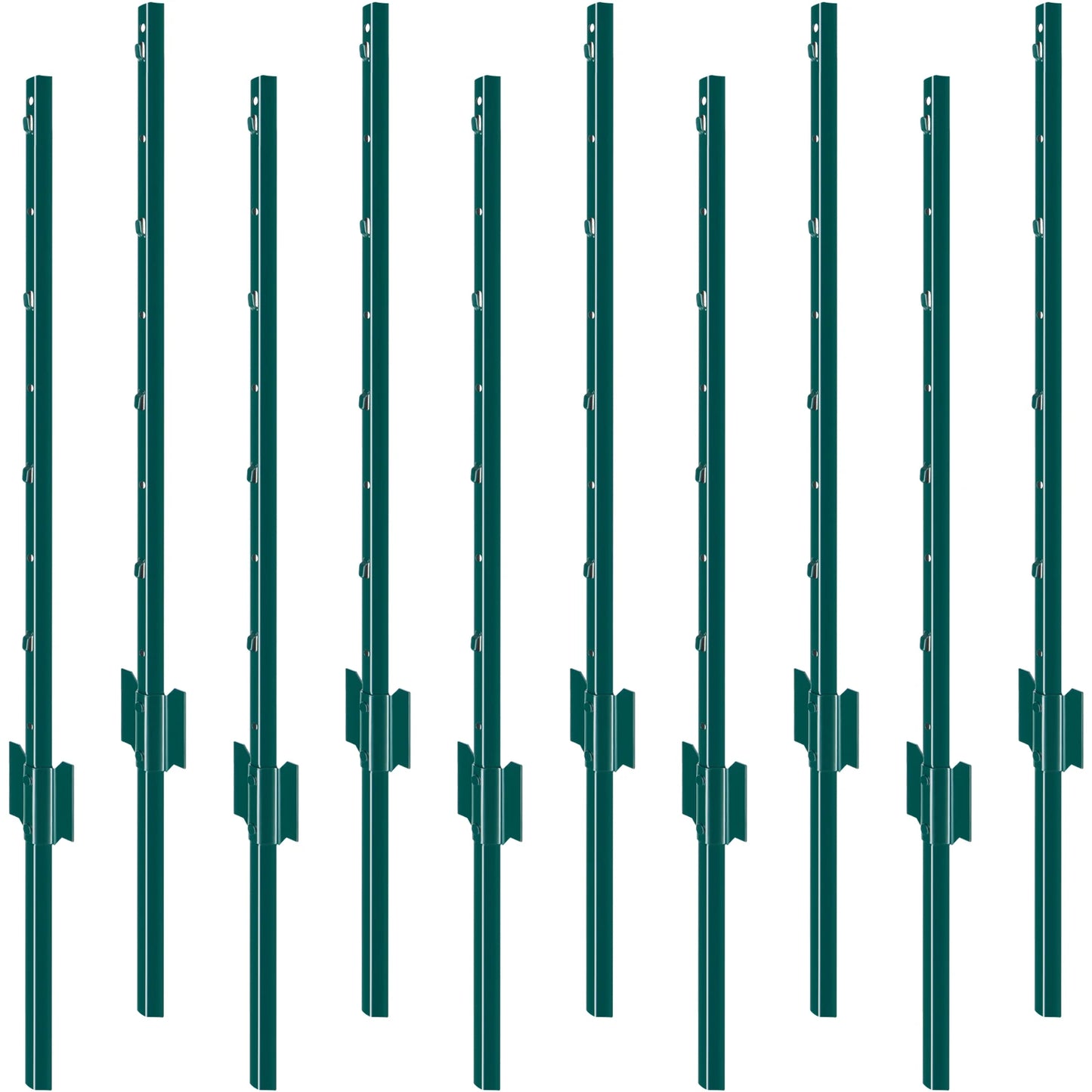 SucceBuy Heavy Duty T Post Steel Fence Stakes For Outdoor Use