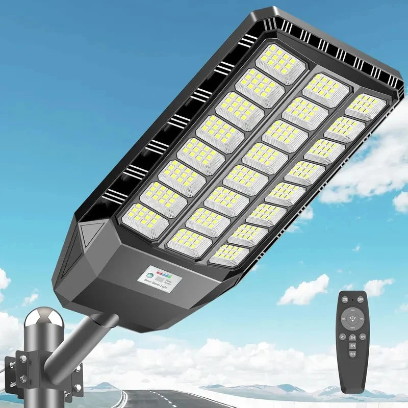 Solar Motion Sensor Street Light With Remote Control