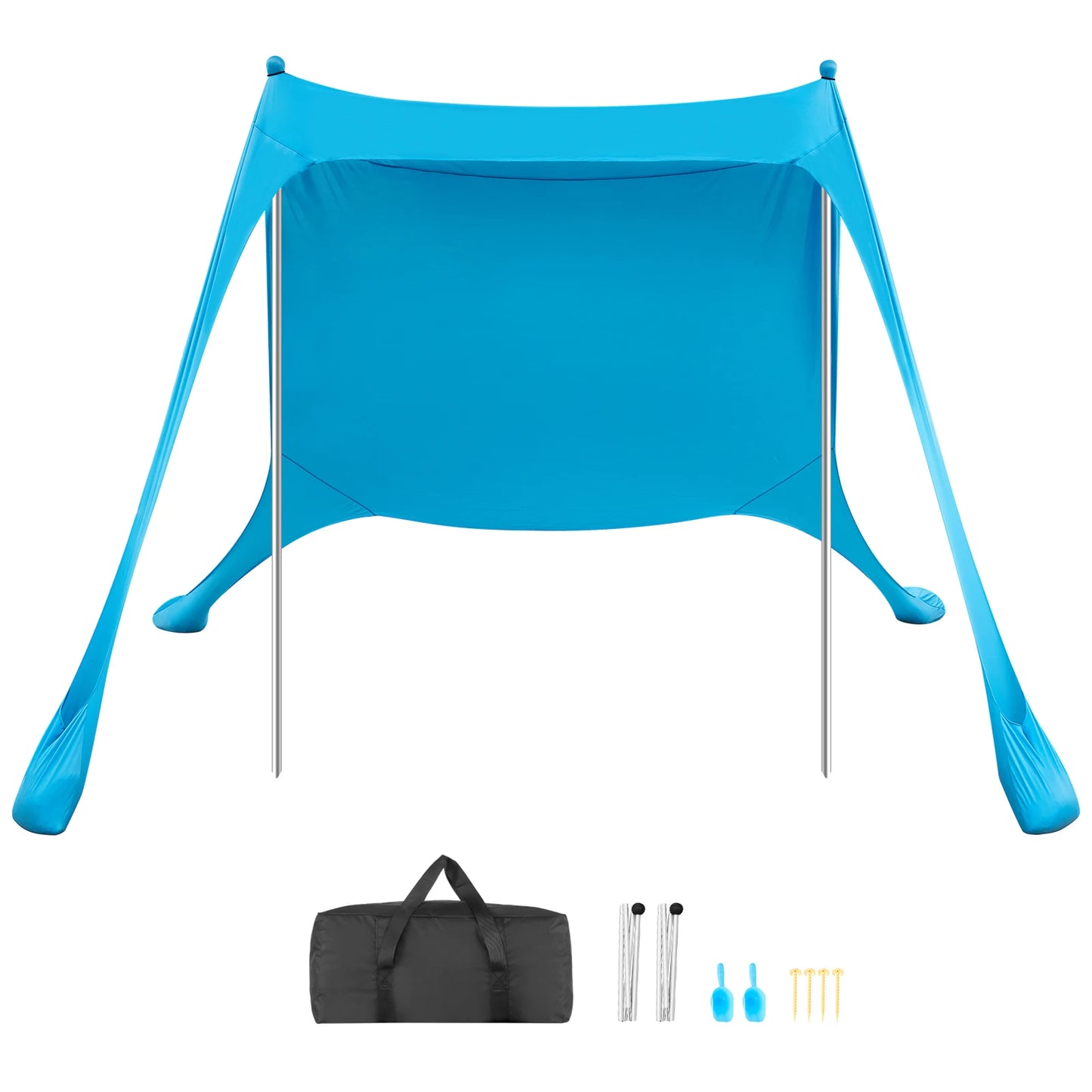 SucceBuy Portable Pop Up Beach Tent With UPF50 Sun Protection