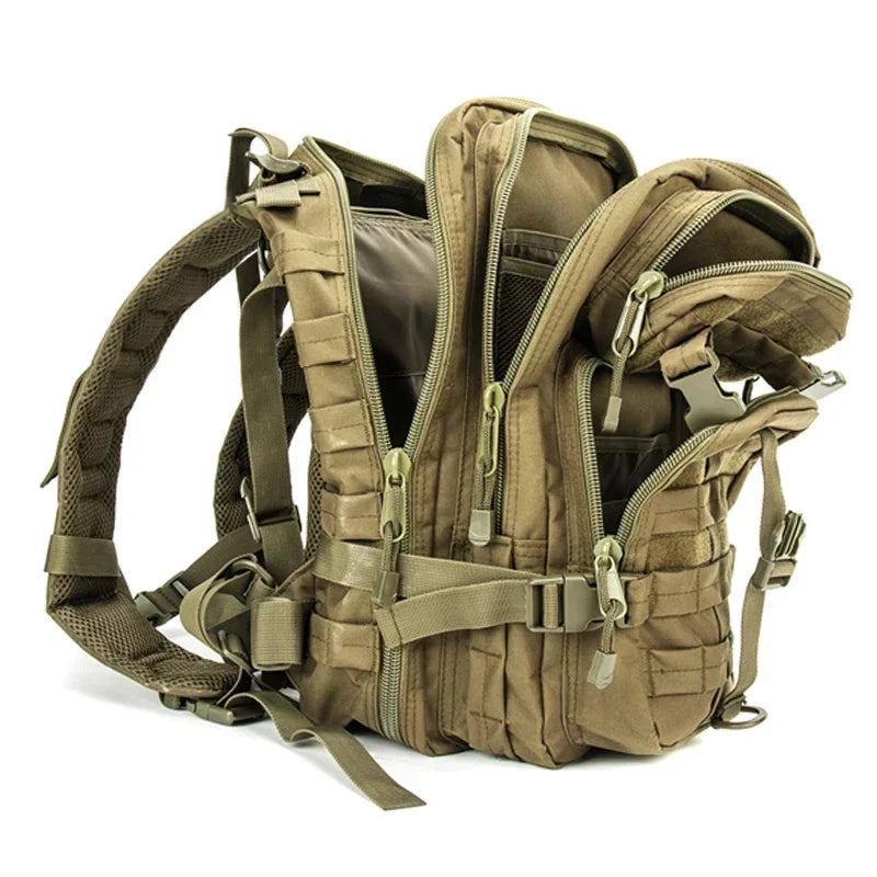 LQARMY Tactical Backpack Molle Assault Rucksack for Hiking