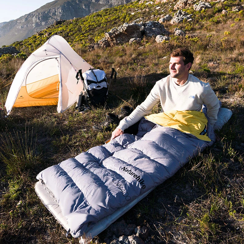 Naturehike Ultralight Duck Down Four Season Sleeping Bag For Hiking