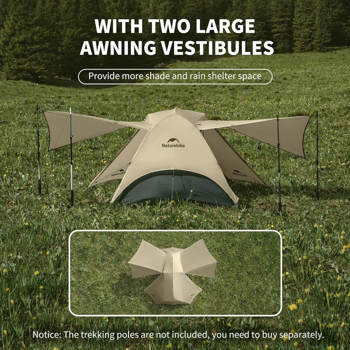 Naturehike Star River UL Ultralight Double Layer Backpacking Tent