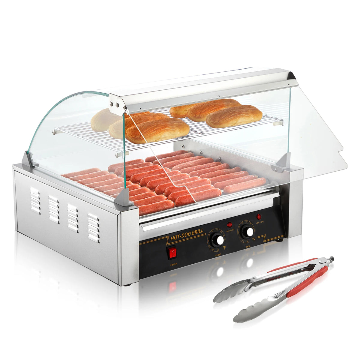 SucceBuy Commercial Electric Hot Dog Roller Sausage Maker For Parties