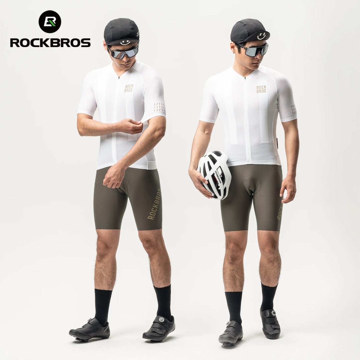 Rockbros Men Lightweight Quick Dry Short Sleeve Cycling Jersey