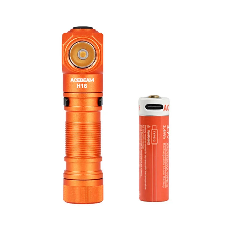 Acebeam H16 Right Angle LED Headlamp 1000 Lumens EDC Flashlight