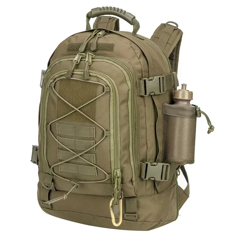 Water Resistant Nylon Tactical Backpack For Outdoor Hiking Travel