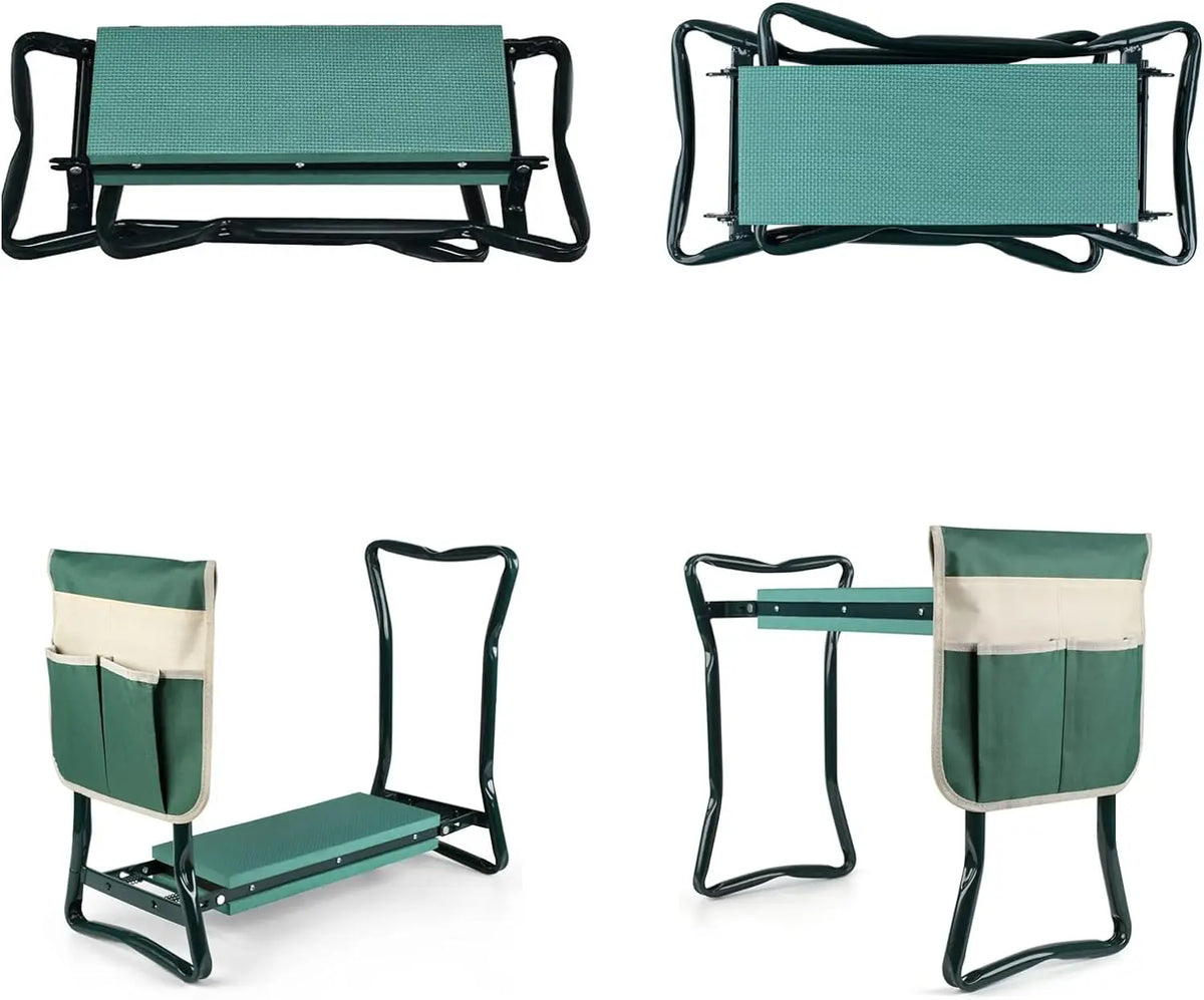 Portable Folding Garden Kneeler And Seat Bench