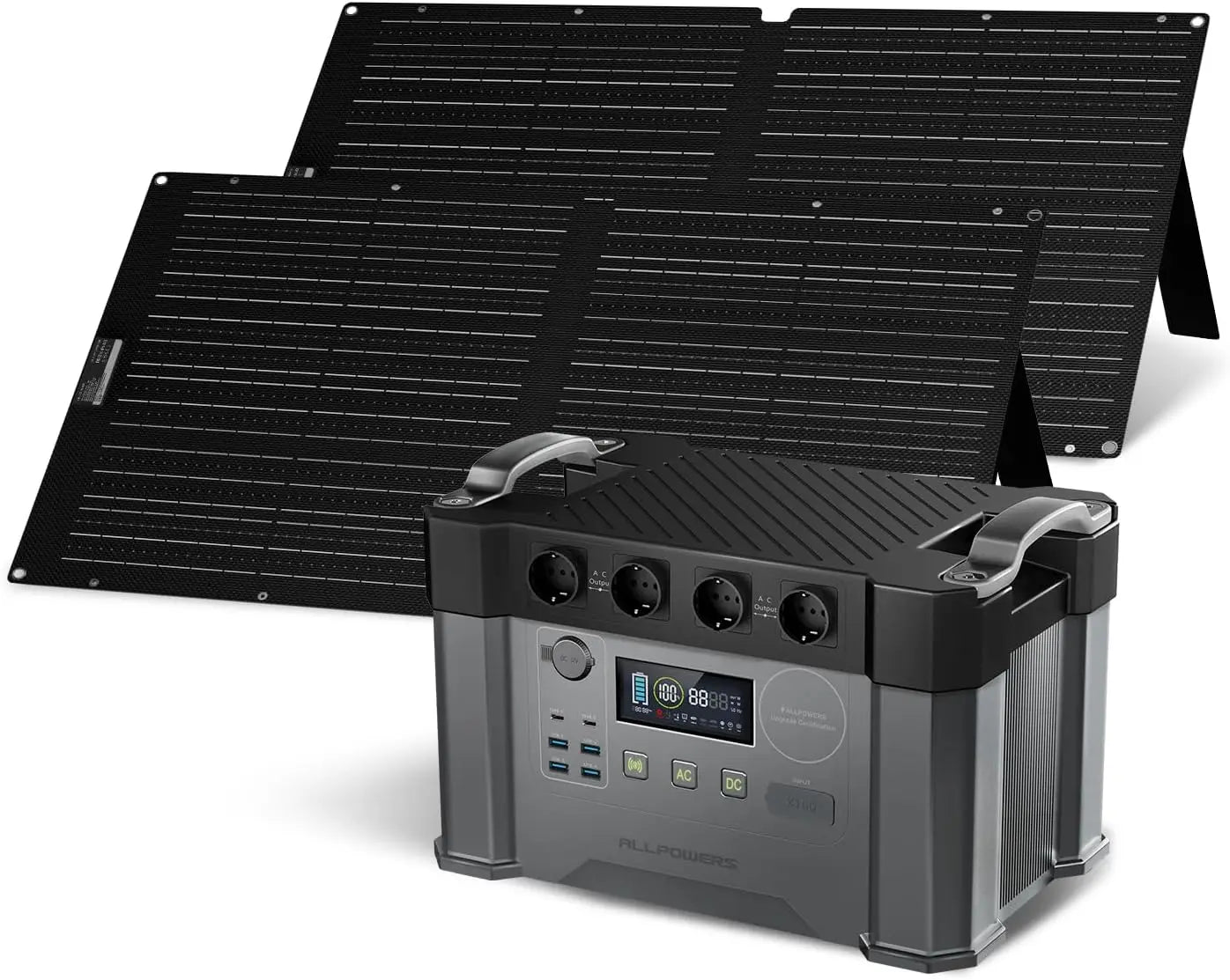 Allpowers Solar Generator 2400W With Pure Sine Wave Inverter