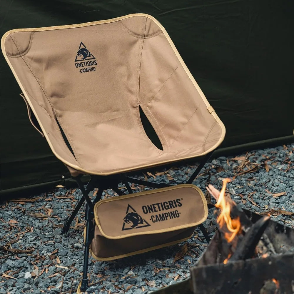 XIUWO Ultralight Foldable Wood Camping Chair For Hiking