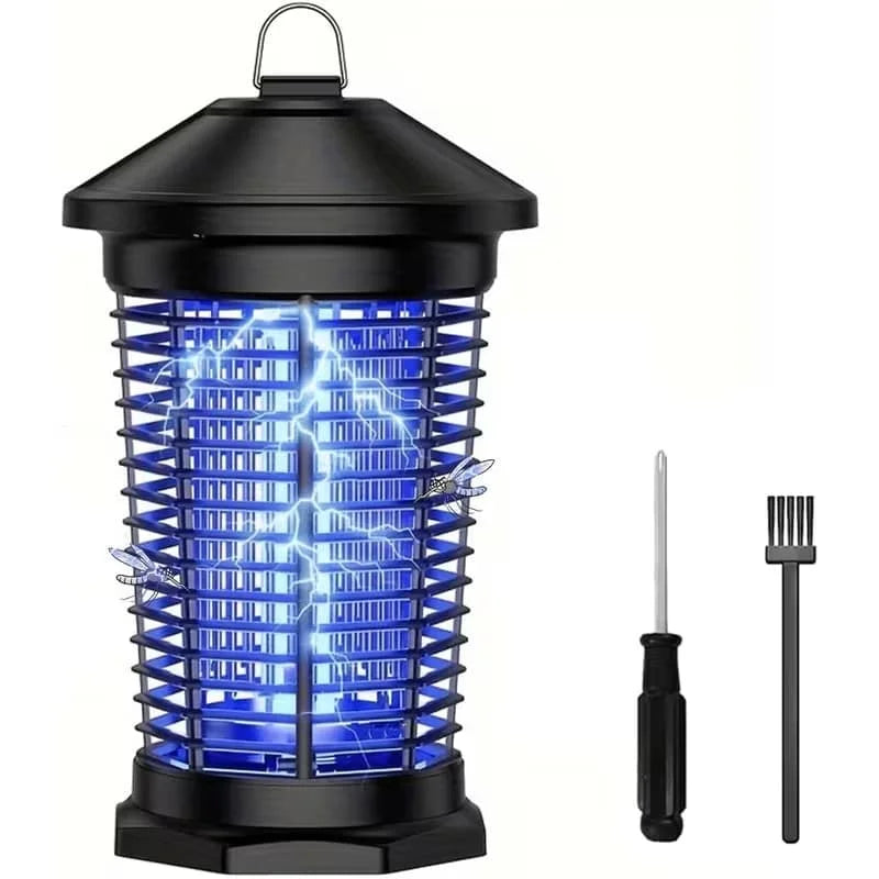 Waterproof Electronic Bug Zapper Lantern For Indoor And Outdoor Use