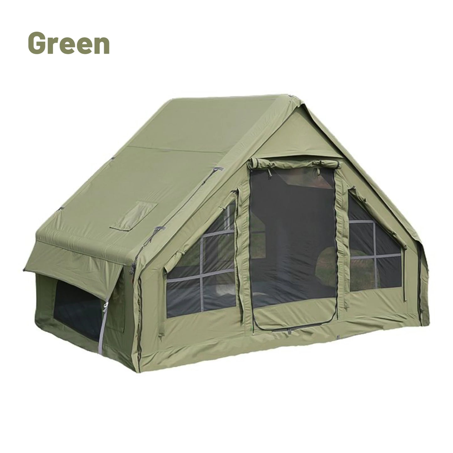 Pakicetus Luxury Inflatable Camping Tent With Integrated Stove Port