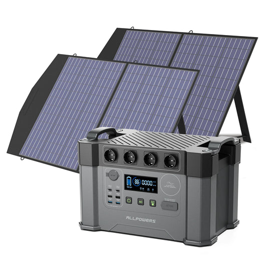 Allpowers Solar Generator 2400W With Pure Sine Wave Inverter
