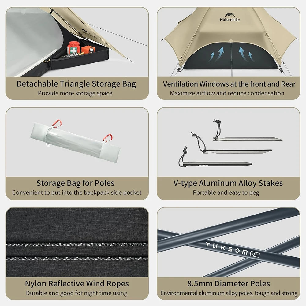 Naturehike Star River UL Ultralight Double Layer Backpacking Tent