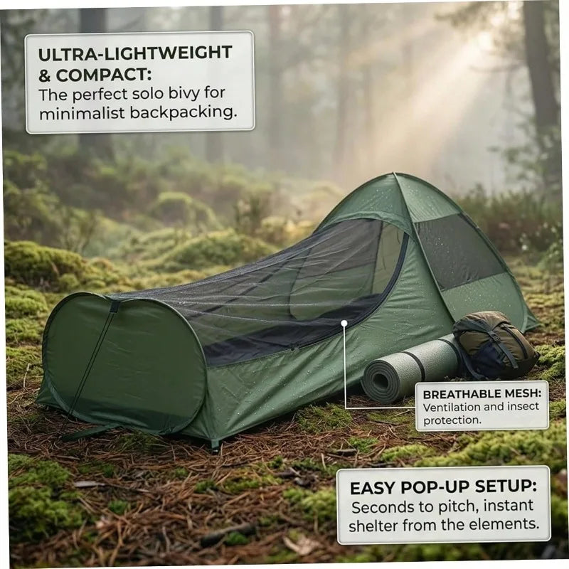 Quick Opening Mosquito Proof Camping Tent for Outdoor Adventures