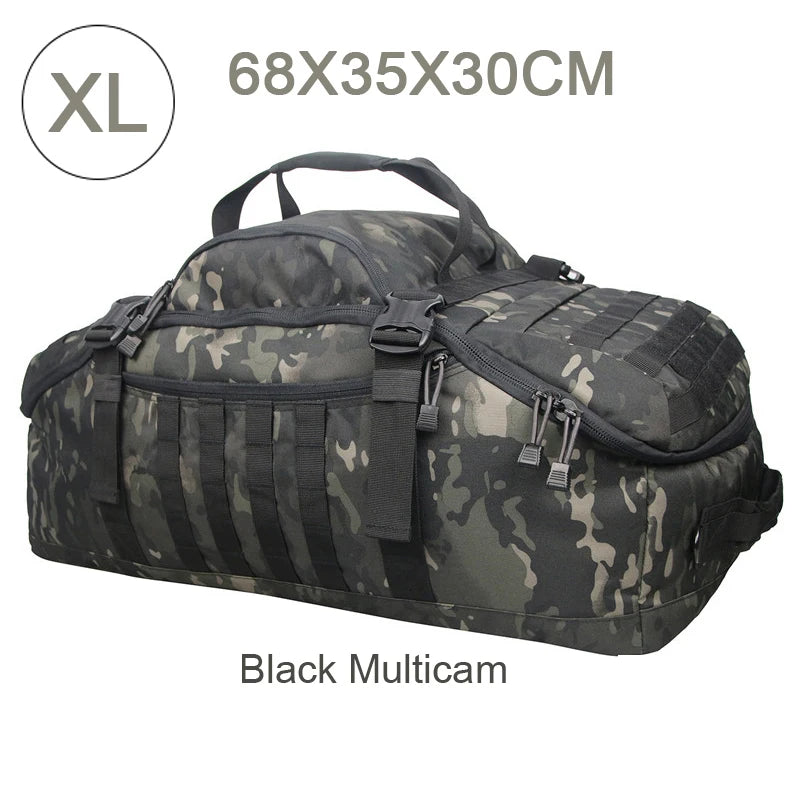 LQARMY Molle Tactical Backpack For Outdoor Hiking Travel