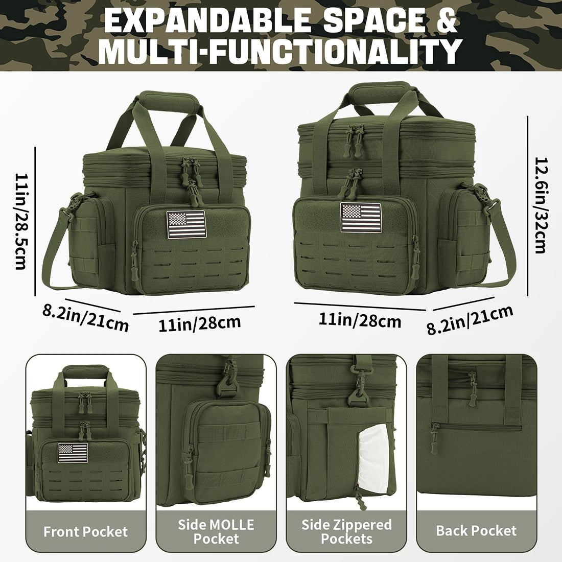 ReFire Gear Tactical Insulated Lunch Box Leak Proof Cooler Bag