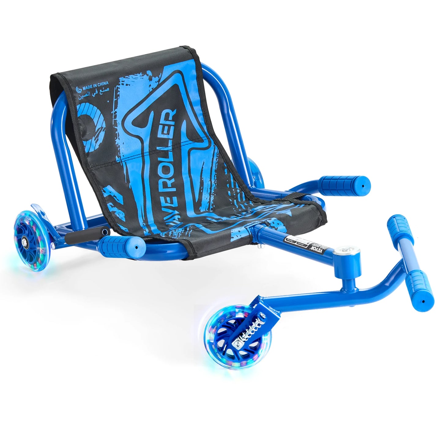 SucceBuy Ride On Scooter Zig Zag Motion Drifting Toy
