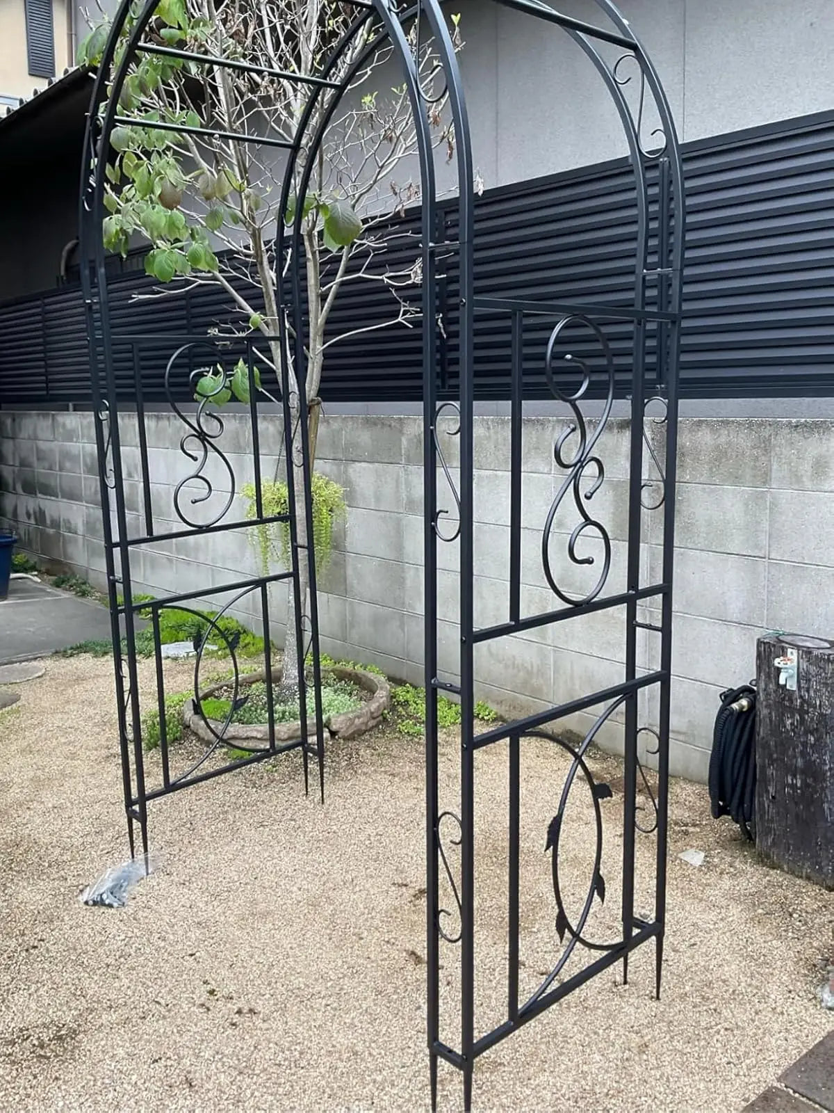 Heavy Duty Metal Garden Arbor Plant Trellis Frame for Climbing Vines