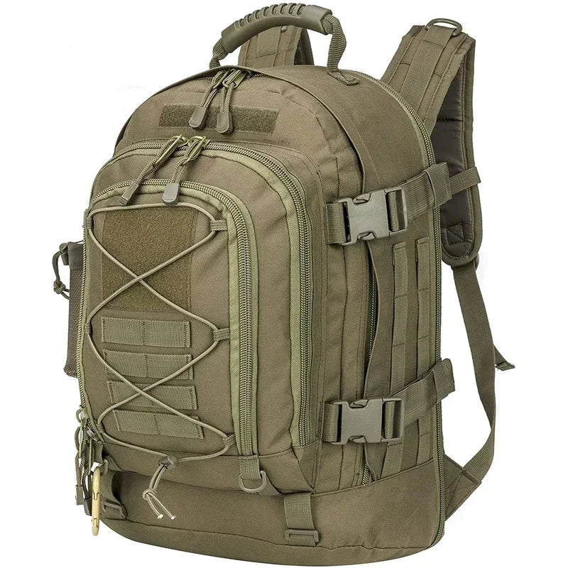 LQARMY Military Tactical Backpack For Outdoor Hiking And Camping
