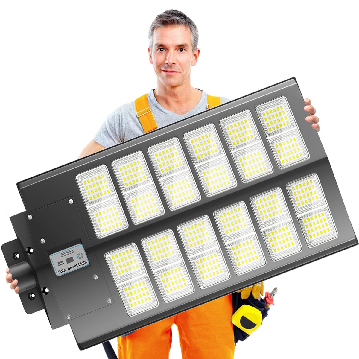 Solar LED Flood Light With Motion Sensor And Remote Control
