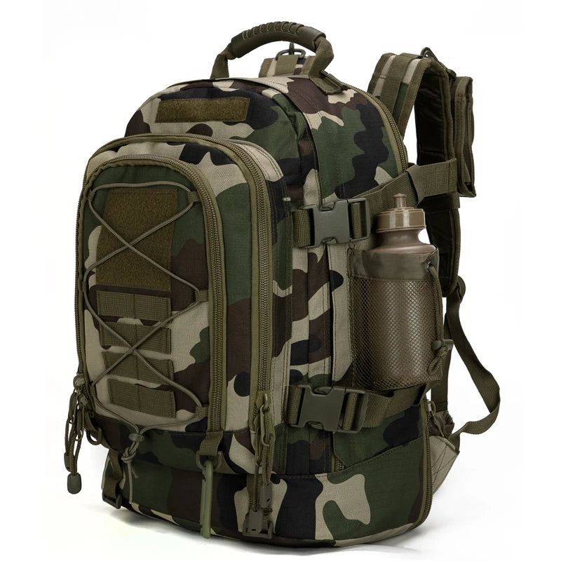LQARMY Military Tactical Backpack For Outdoor Hiking And Camping
