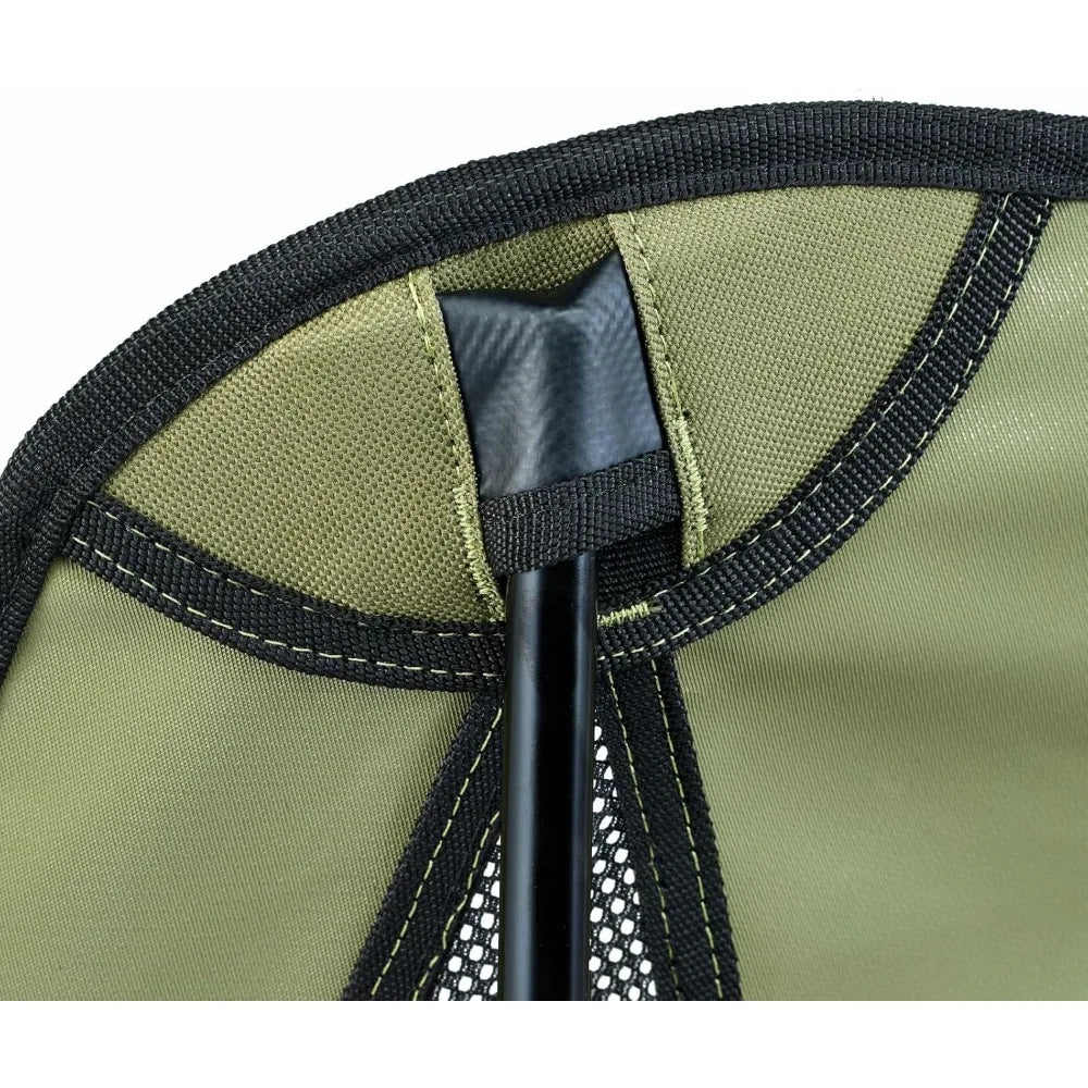 Lightweight Compact Camping Chair 265lbs X-Frame Foldable Carry Bag Quick Setup Hiking Beach