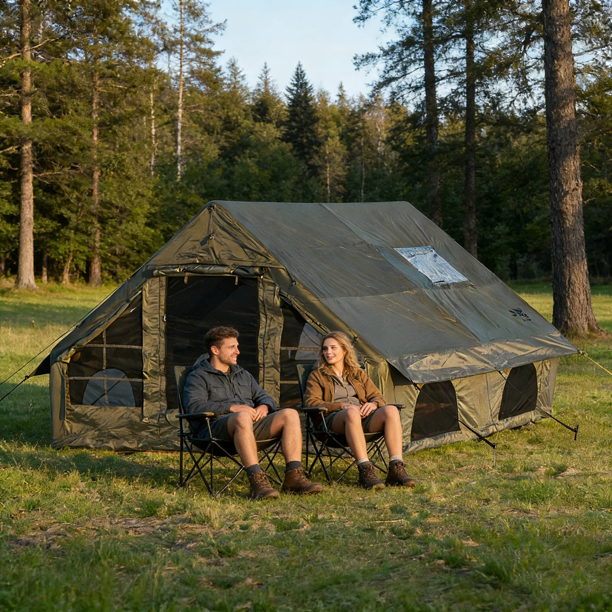 Pakicetus Quick Setup Waterproof Inflatable Camping Tent