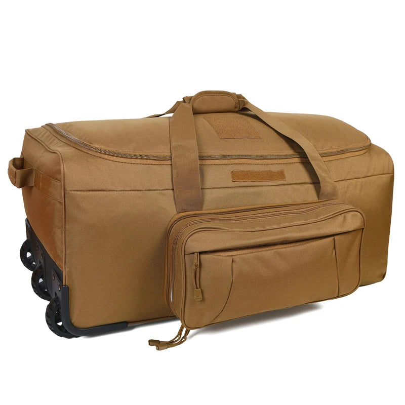 Q Tactical Rolling Duffel Bag For Camping And Travel