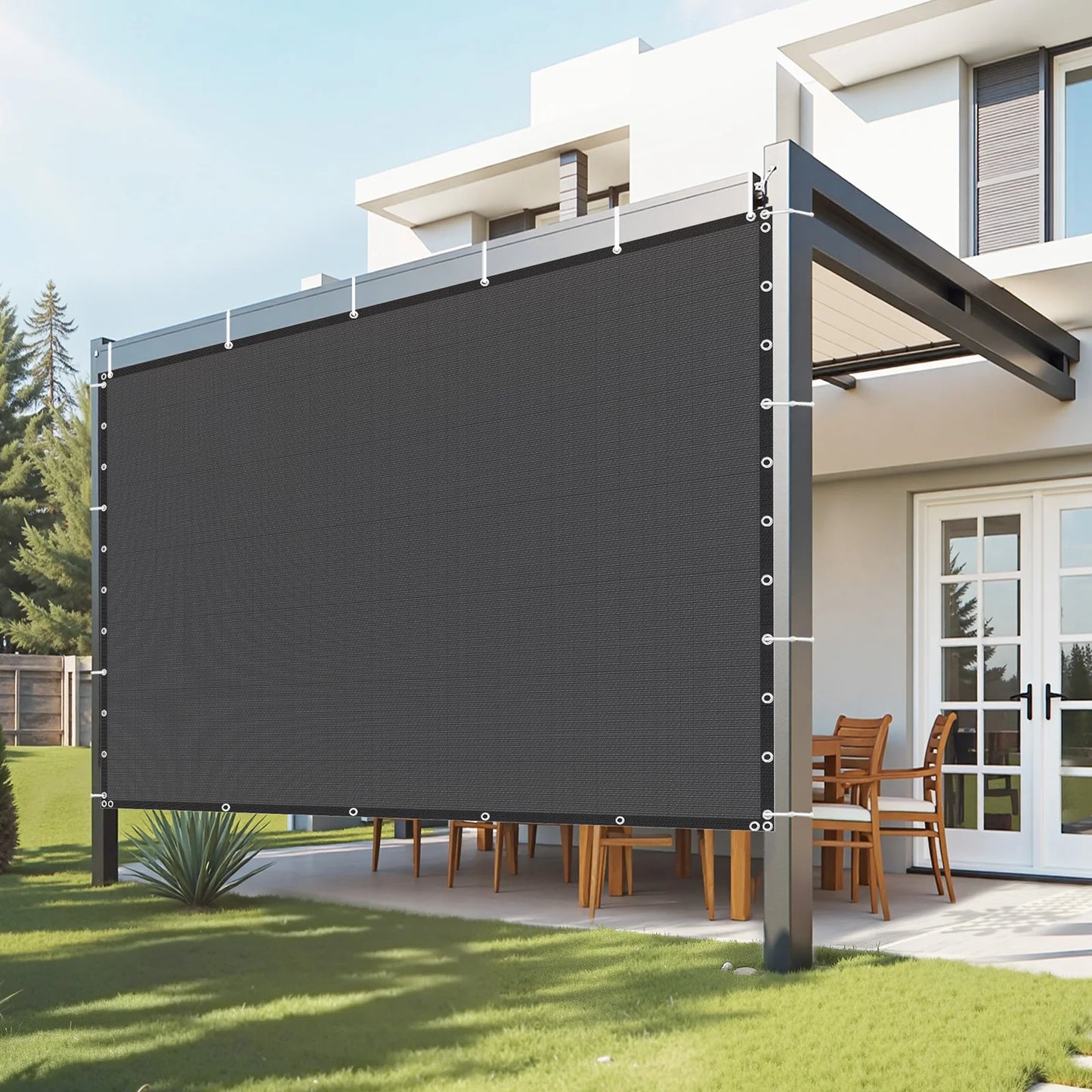 SucceBuy HDPE Sun Shade Cloth For Outdoor Garden Canopy