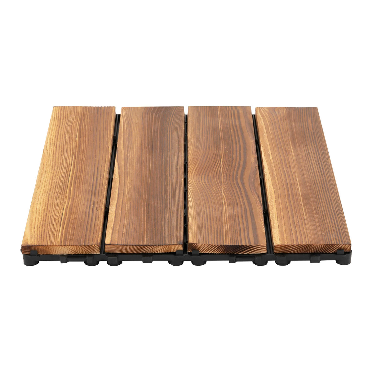 Interlocking Composite Decking Tiles For Outdoor Patio Gardens