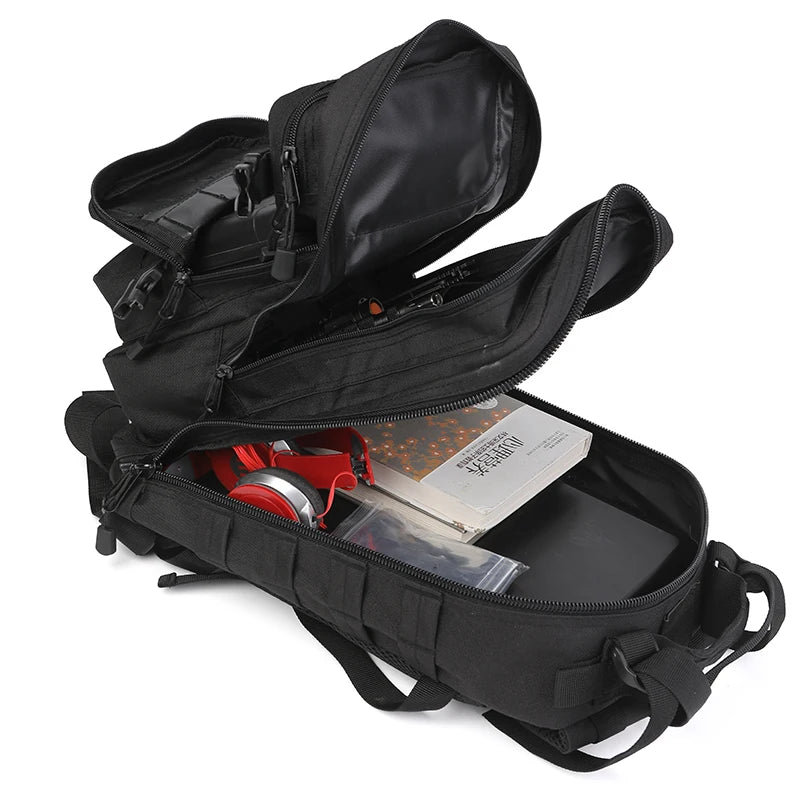 LQARMY Tactical Backpack Molle Nylon For Travel Camping Hiking Gear